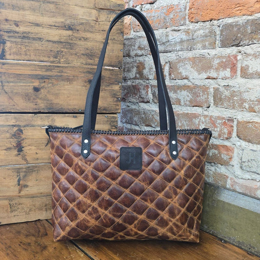 The Daisy - Quilted Caramel - Jill's Homestead