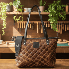 Quilted Caramel