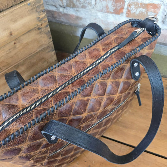 The Daisy - Quilted Caramel - Jill's Homestead