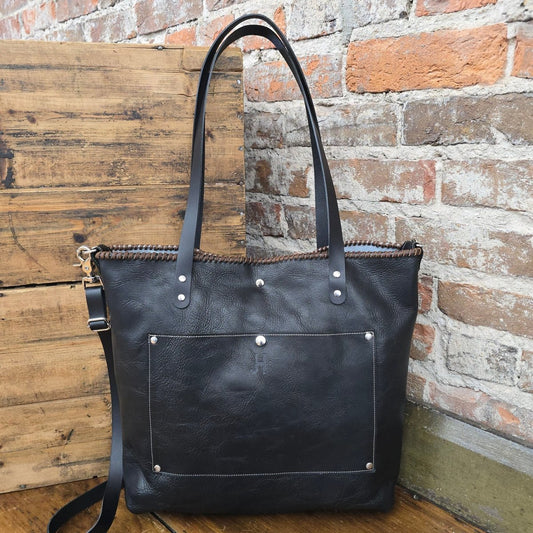 The Tote (Black/Chestnut) #11075