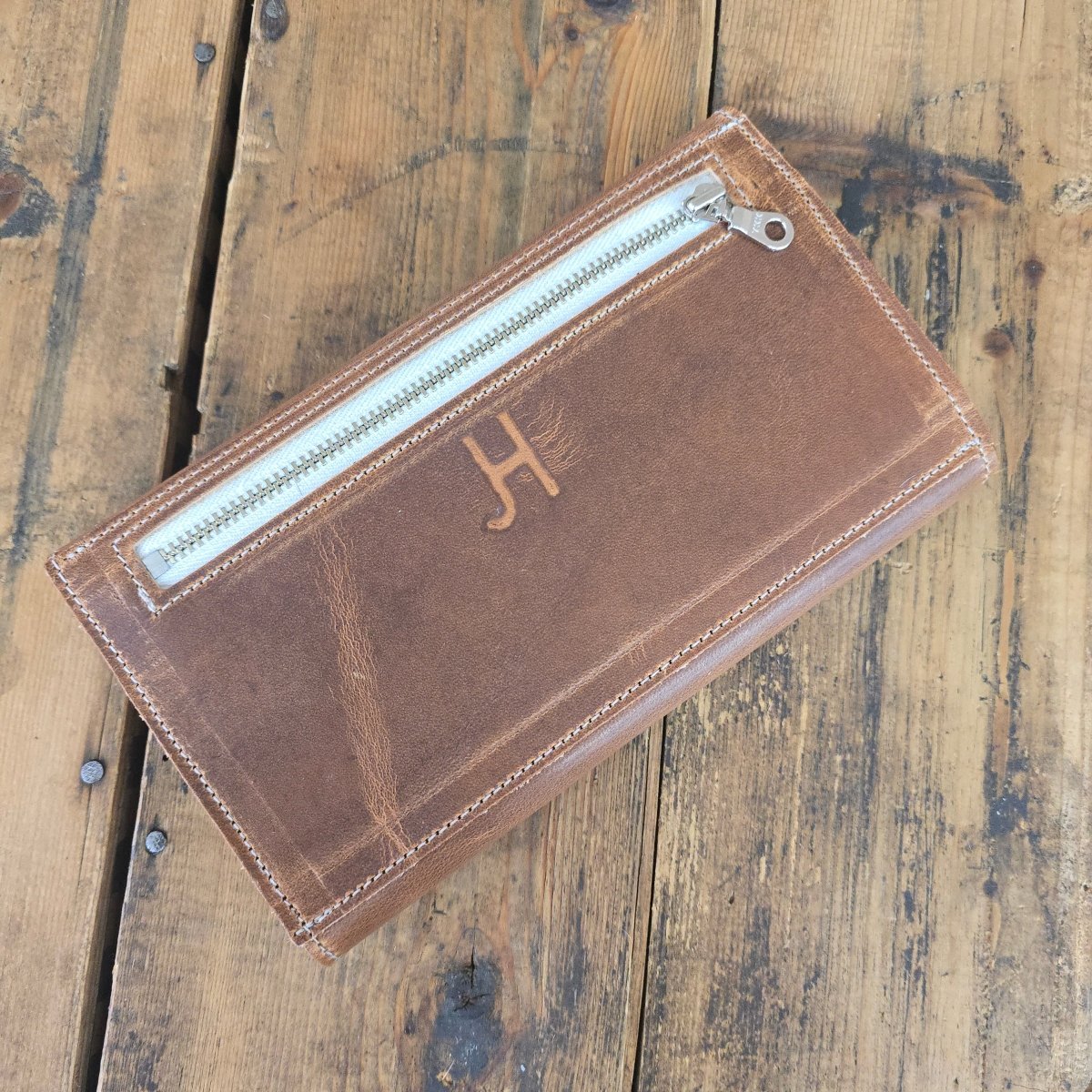 Trifold Wallet - Amaretto - Jill's Homestead