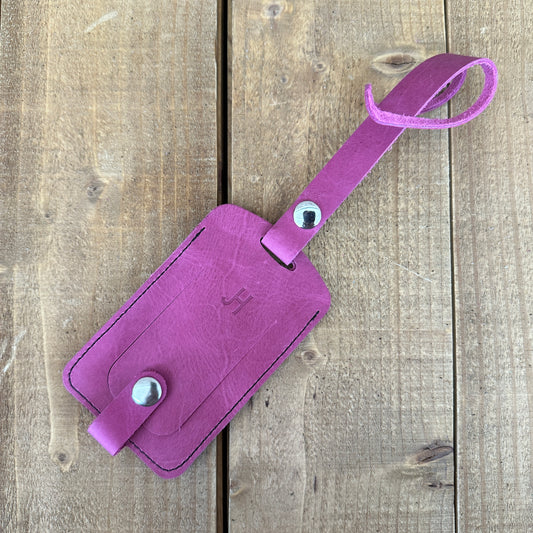 Luggage Tag - Hot Pink