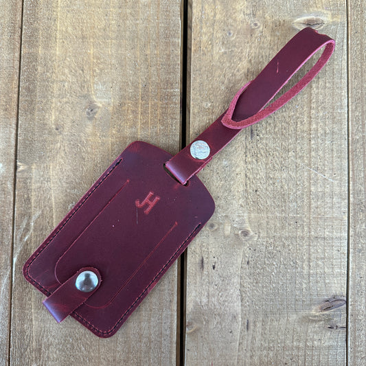 Luggage Tag - Charger Red