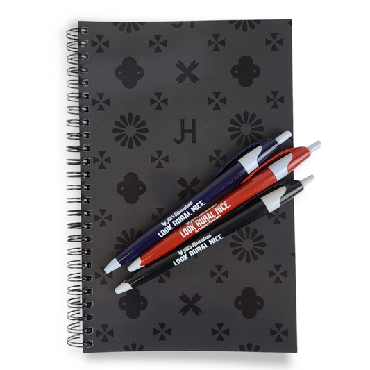 JH Notebook + Pens Set