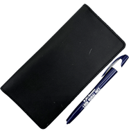 Checkbook Cover - Black - Jill's Homestead