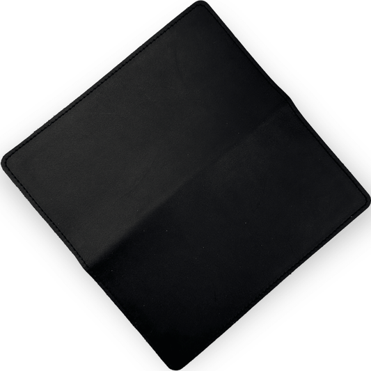 Checkbook Cover - Black - Jill's Homestead