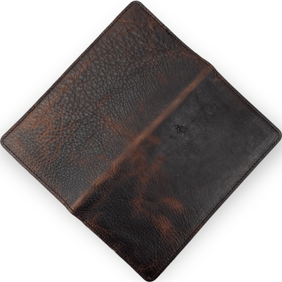 Checkbook Cover - Chestnut - Jill's Homestead