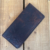 Checkbook Cover - Chestnut - Jill's Homestead