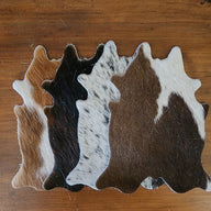 Cowhide Coasters - Set of Four - Jill's Homestead